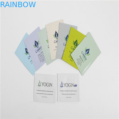 El bolso de empaquetado cosmético plástico de la pequeña de Eco cerradura amistosa de la cremallera modificó para requisitos particulares impreso