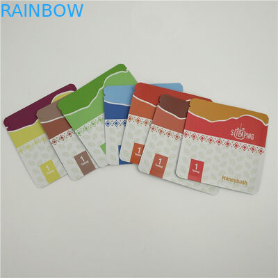 La categoría alimenticia del bolso del papel de aluminio del sellado caliente de Mylar del té huele la impresión del fotograbado de la prueba