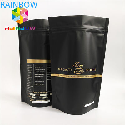 La bolsa del soporte del papel de aluminio de la cerradura de la cremallera de la comida congelada para arriba heló que se puede volver a sellar