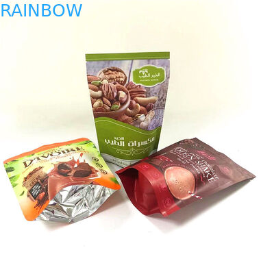 Levántese el cierre en la parte superior que el papel de aluminio Mylar empaqueta aduana de la prueba del olor impreso