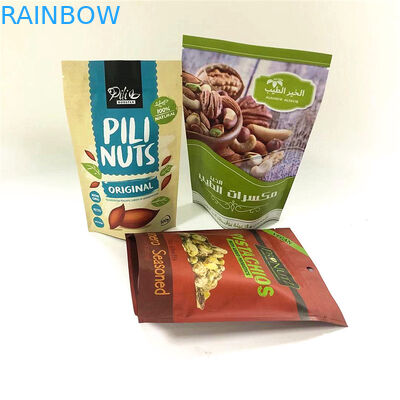 Levántese el cierre en la parte superior que el papel de aluminio Mylar empaqueta aduana de la prueba del olor impreso