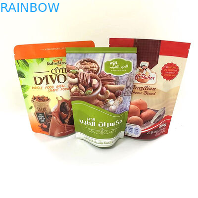 Levántese el cierre en la parte superior que el papel de aluminio Mylar empaqueta aduana de la prueba del olor impreso