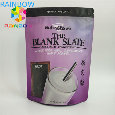 Acondicionamiento de los alimentos Matte Plastic Zip Lock Stand encima del bolso de la bolsa para las nueces del caramelo