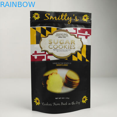 La prueba derecha plástica del olor del bolso de la cremallera del papel de aluminio de Mylar modificó para requisitos particulares impreso