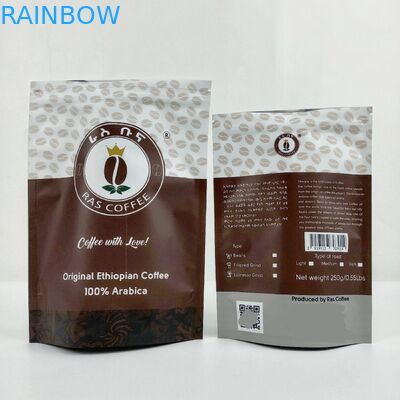 Matte Aluminum Foil Stand encima del empaquetado de empaquetado del café de la bolsa empaqueta los bolsos de Mylar