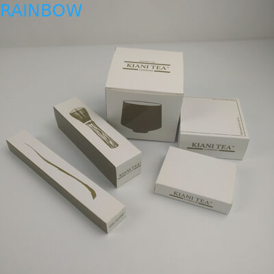 Cajas plegables de empaquetado de empaquetado de papel impresas de papel de la venta al por mayor 2oz 60ml 30ml de las cajas del maquillaje de los cosméticos del papel de la crema de la caja