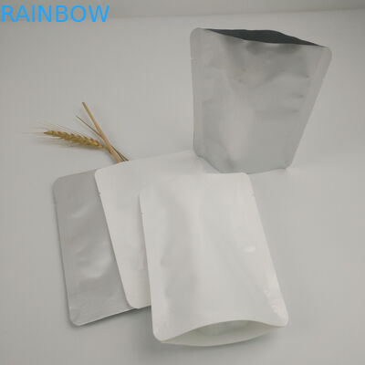 Bolso plástico del sellado al vacío del acondicionamiento de los alimentos de aluminio de la categoría alimenticia del papel del olor de la prueba del bolso del bolso derecho al por mayor de encargo de la bolsa