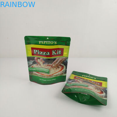El bolso de la comida que embala la hoja de encargo del café de los bolsos de Logo Smell Proof coloca el soporte para arriba impreso de la bolsa encima de los bolsos que embalan la pizza
