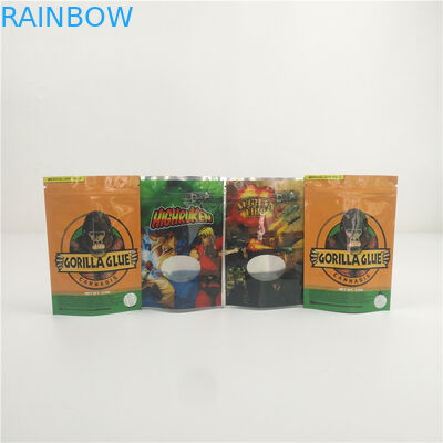 Huela los bolsos de Mylar de la prueba para los bolsos del papel de aluminio del caramelo con las semillas de la ventana se colocan encima de bolsa