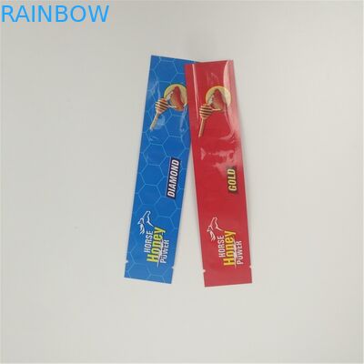 Papel de aluminio Honey Stick Pack Sachet Packaging plástico Sugar Candy Food Bags