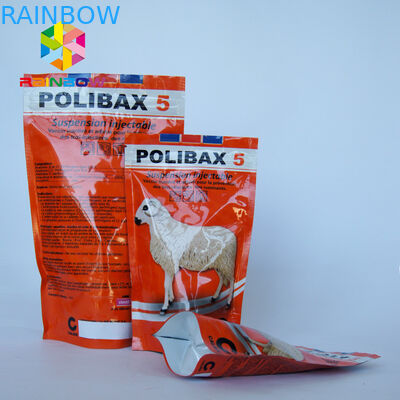 Fotograbado que imprime las invitaciones plásticas del perro casero con el bolso del acondicionamiento de los alimentos de Edibles de la cerradura de la cremallera