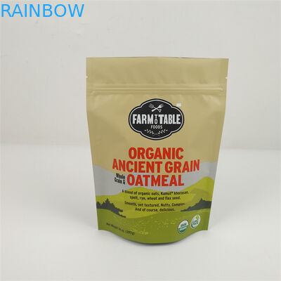 La prueba Ziplock del olor de Mylar de la hoja empaqueta bolsos de la comida del papel de aluminio del MOPP