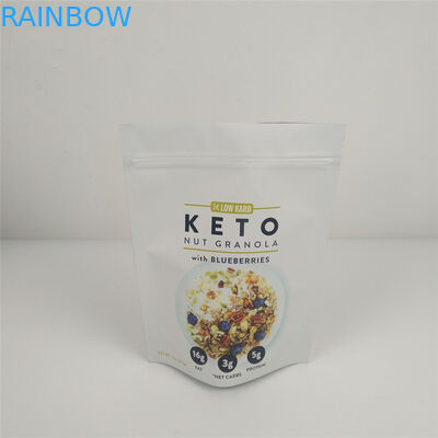 Soporte del Ziplock de VMPET 120mic encima del fotograbado del acondicionamiento de los alimentos del MOPP de la bolsa impreso