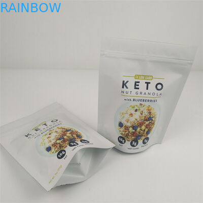 Soporte del Ziplock de VMPET 120mic encima del fotograbado del acondicionamiento de los alimentos del MOPP de la bolsa impreso