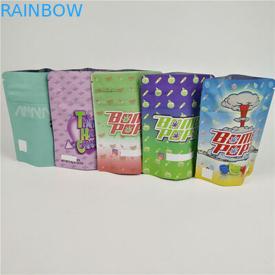 La prueba que se puede volver a sellar del olor de 3.5g Mylar empaqueta el sellado caliente CMYK