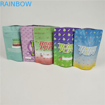 La mala hierba Mylar de la prueba del olor de PMS empaqueta bolsos Ziplock laminados hoja de CBD