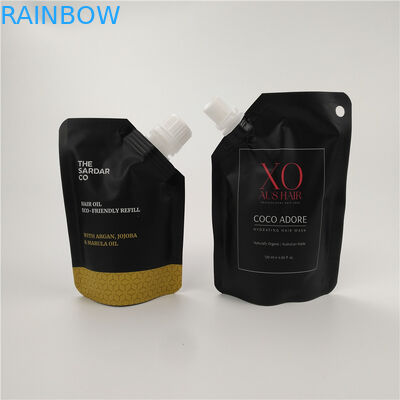 bolsa cosmética Ziplock reutilizable del canalón de 32oz CPP con la esquina