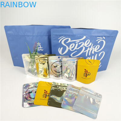 El olor de la flor de la galleta impermeabiliza el bolso resistente de la mala hierba de los niños Ziplock del bolso de Mylar