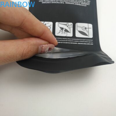 Logo Soft Touch modificado para requisitos particulares 3.5g 7g 14g 28g se levanta los bolsos para las galletas Kush del cáñamo del cáñamo