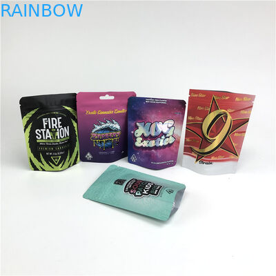 Bolsa modificada para requisitos particulares de mylar de la suave al tacto para la bolsa del tacto de Runtz Herb Soft de los productos del cáñamo del thc de las galletas CBD