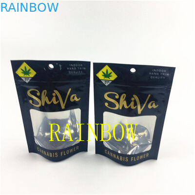 La impresión de Digitaces se levanta los edibles del papel de aluminio 1000mg que empaquetan los bolsos de mylar del bocado con la cremallera