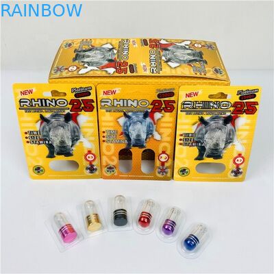 250G tarjeta de marfil de la ampolla del rinoceronte 69 1000k 3d para el empaquetado de la cápsula