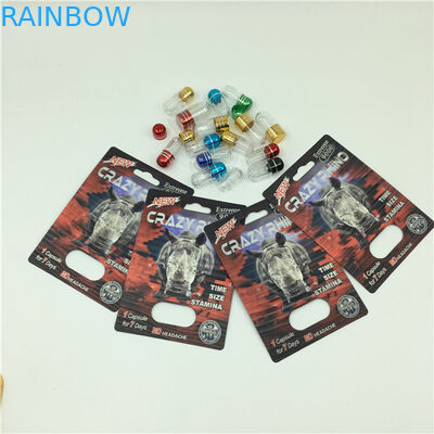 Rinoceronte loco 69 píldoras que empaquetan el rinoceronte 7 de la caja para la píldora sexual masculina