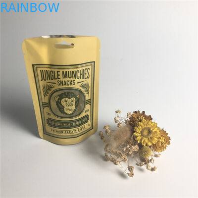 AL 0.7C Matt Snack Packaging Bags Stand del PA 1.5C encima de MPET