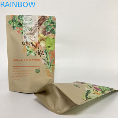 Cmyk 1.2C MPET se levanta el PA de la bolsa 1.5C de la cremallera para el té/el café