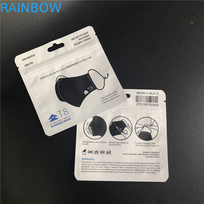 Bolso plástico Vmpet exclusivo del empaquetado al por menor de Cmyk MPET para los calcetines de las comidas