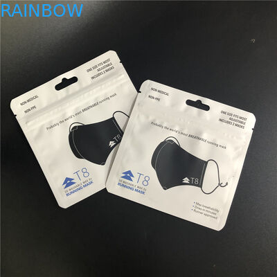 Bolso plástico Vmpet exclusivo del empaquetado al por menor de Cmyk MPET para los calcetines de las comidas