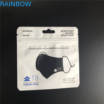 Bolso plástico Vmpet exclusivo del empaquetado al por menor de Cmyk MPET para los calcetines de las comidas