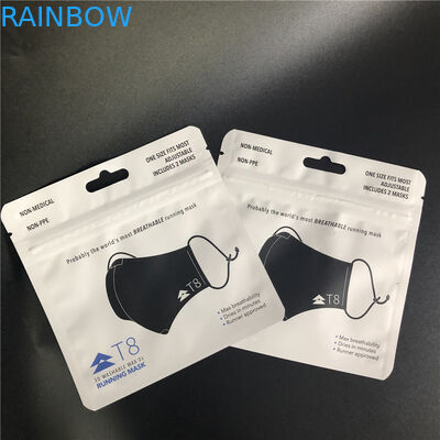 Bolso plástico Vmpet exclusivo del empaquetado al por menor de Cmyk MPET para los calcetines de las comidas