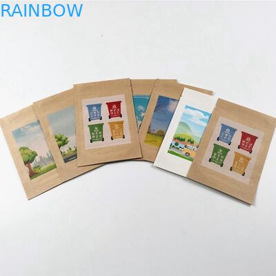 El PLA de empaquetado del bolso del papel de la fruta del SGS MOPP 50mic del almidón de maíz alineó