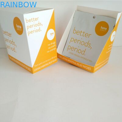 Bolsos de plano del sellado caliente del PVC CPP BOPP de VMPET Cmyk con la caja de presentación