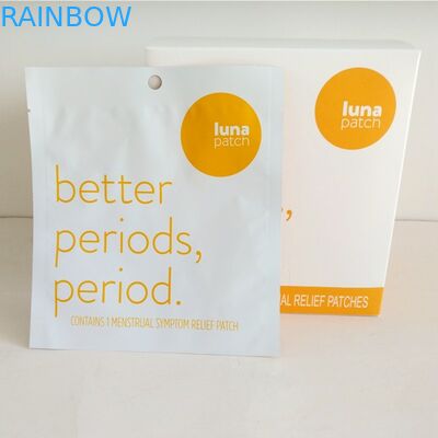 Bolsos de plano del sellado caliente del PVC CPP BOPP de VMPET Cmyk con la caja de presentación