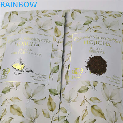 Bolsa plástica de empaquetado de Mylar de los bolsos del té del café del Mopp Vmpet 50G 250G 500G