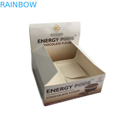 Vmpet de empaquetado del tablero de marfil de la caja 350G del papel de la exhibición del bocado ISO CMYK