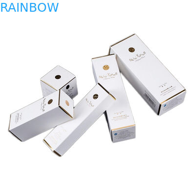 Cosméticos de papel del SGS CMYK que empaquetan el sellado de la hoja de las cajas 2oz 60ml 30ml