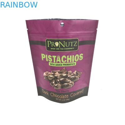 Fotograbado ISO VMPET Matte Zip Lock Bags 14g del MOPP que se puede volver a sellar para la comida