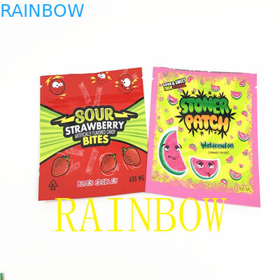 semilla de flor de la bolsa del bolso de Mylar del papel de aluminio de 100mic CMYK 7g VMPET FDA