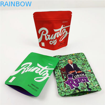 La prueba biodegradable del olor del SGS 100mic CMYK empaqueta VMPET que se puede volver a sellar MOPP