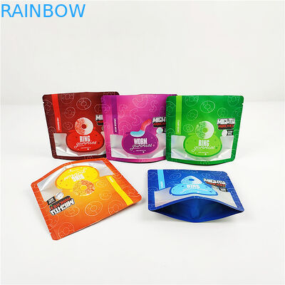 bolso mate de empaquetado del FSC CBD Mylar del bolso de 28g 80mic 1/4oz CMYK Mylar