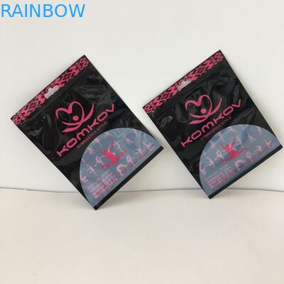 80 micrones de CMYK visten las bolsas Ziplock claras MOPP VMPET del soporte del bolso para arriba