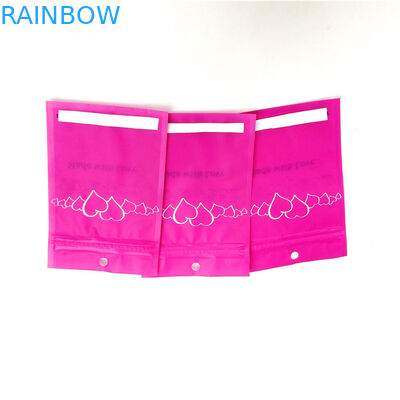 la película múltiple del diseño del logotipo del foi del bolso plástico de encargo de la joyería cortó los alineadores que empaquetaban los bolsos para el bolso ziplock claro de la ropa