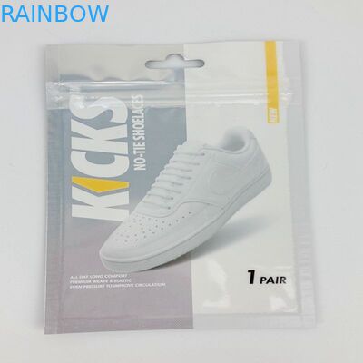 El empaquetado plástico reutilizable de Mini Zipper Pouch Shoe Pad empaqueta el bolso lateral del sello tres para los cordones