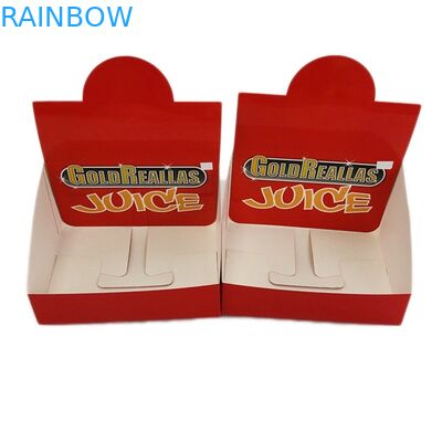 Barras de encargo de la proteína del chocolate de las barras de energía de la caja de presentación de Logo Energy Drink Paper Counter que empaquetan las cajas