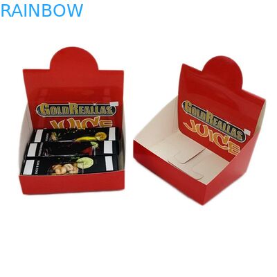 Caja de empaquetado modificada para requisitos particulares de la caja de papel del bocado del caramelo de la comida del tarro del tubo plegable reciclable de la botella para los bolsos de la bolsita