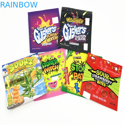 Bolsa mate de la lámina de mylar de CMYK 100mic que empaqueta la bolsa de empaquetado de VMPET CBD