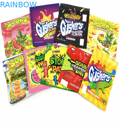 la salida resistente Mylar de la cremallera de 120mic CMYK de la cerradura de los niños reutilizables de la bolsa empaqueta